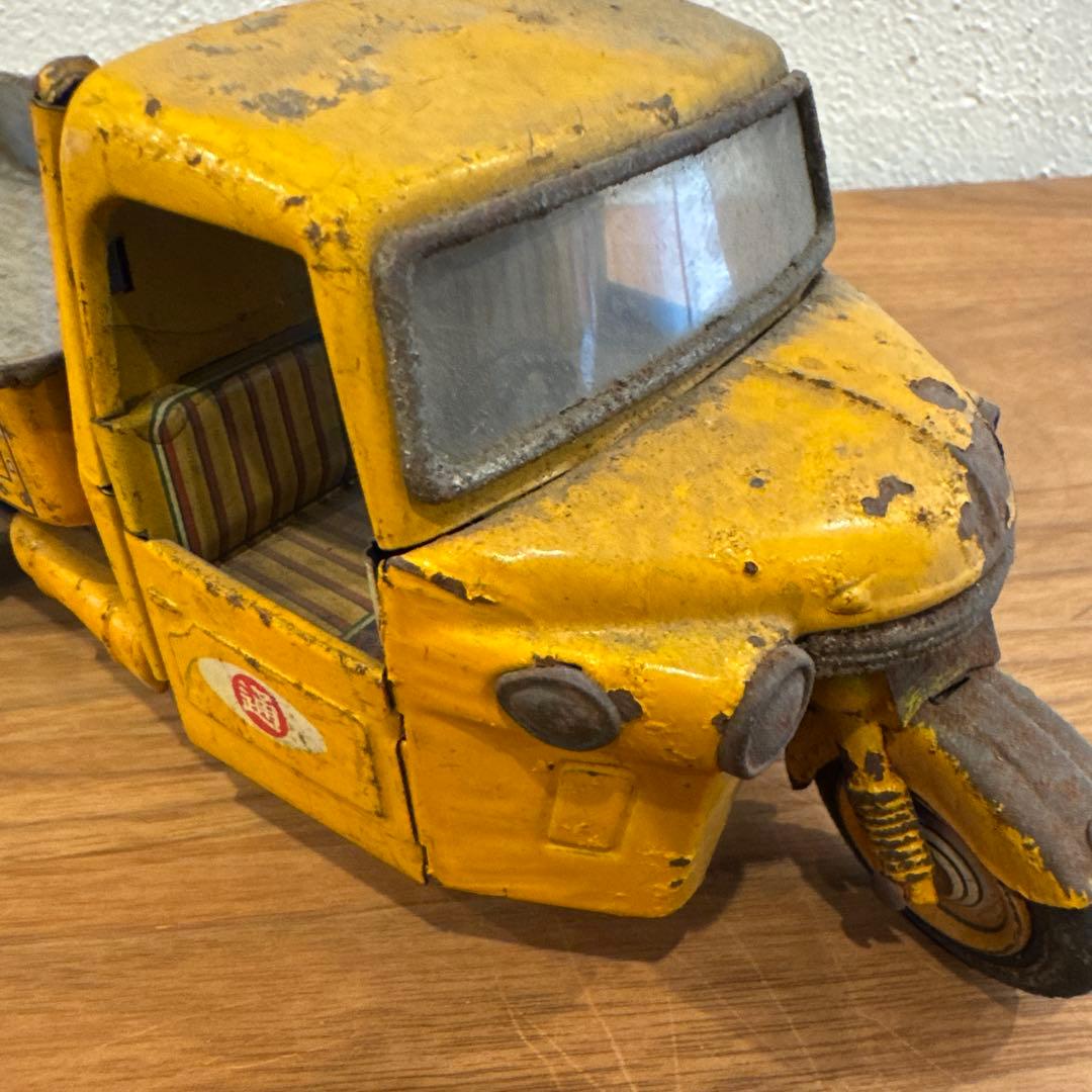 バ*ト様 野村トーイ 日本通運 三輪トラック ブリキ 当時物