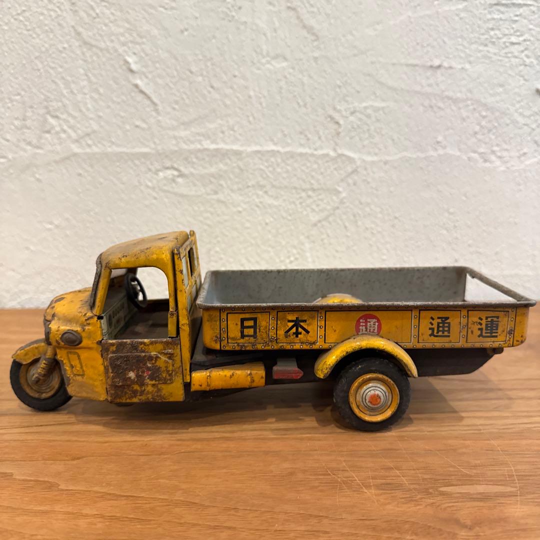 バ*ト様 野村トーイ 日本通運 三輪トラック ブリキ 当時物