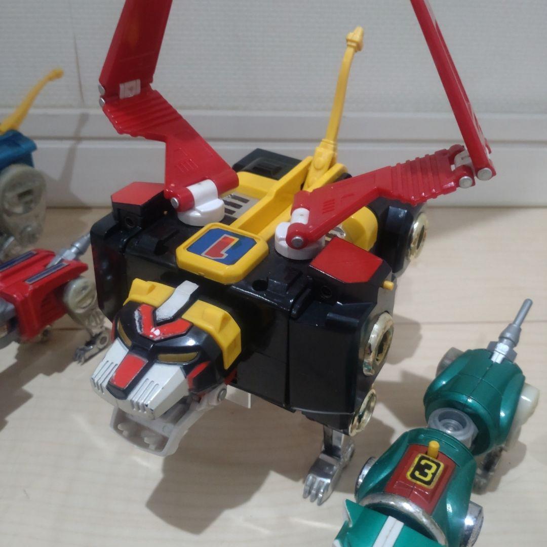 未来獣合体百獣王ゴライオン　超合金　ポピー　1981年　日本製　44年前当時物