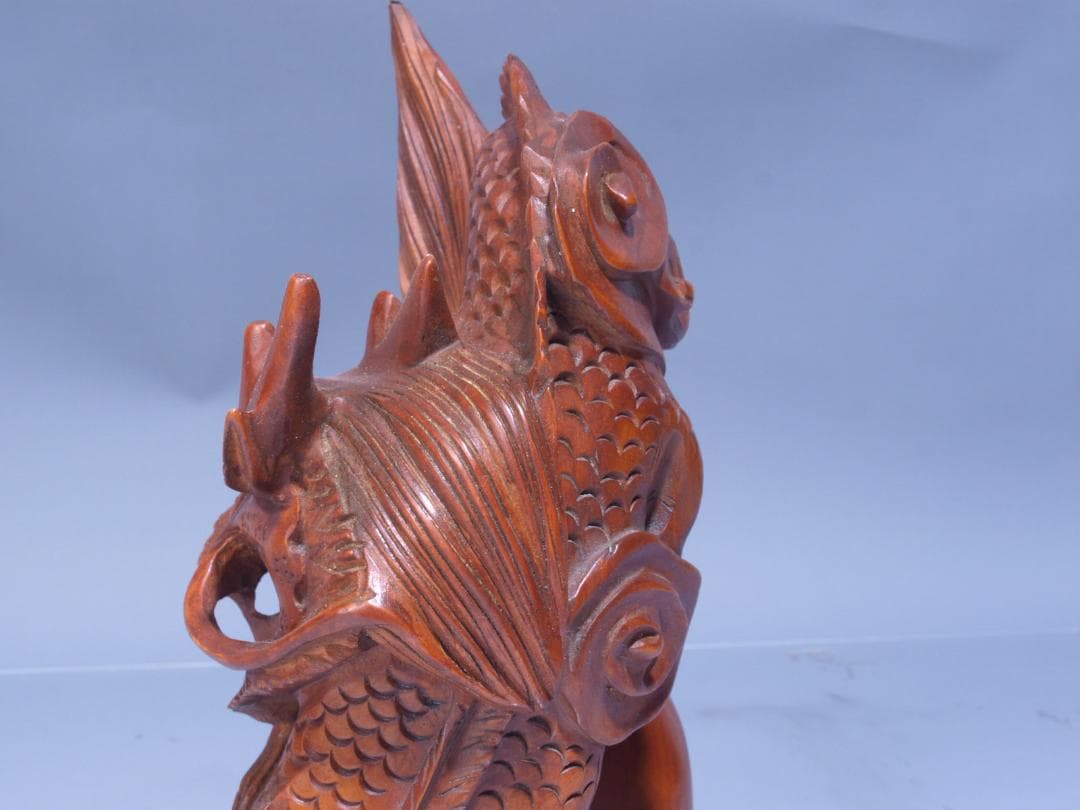 民間仕入れ品　中国清時代 　置物I0538A11-3