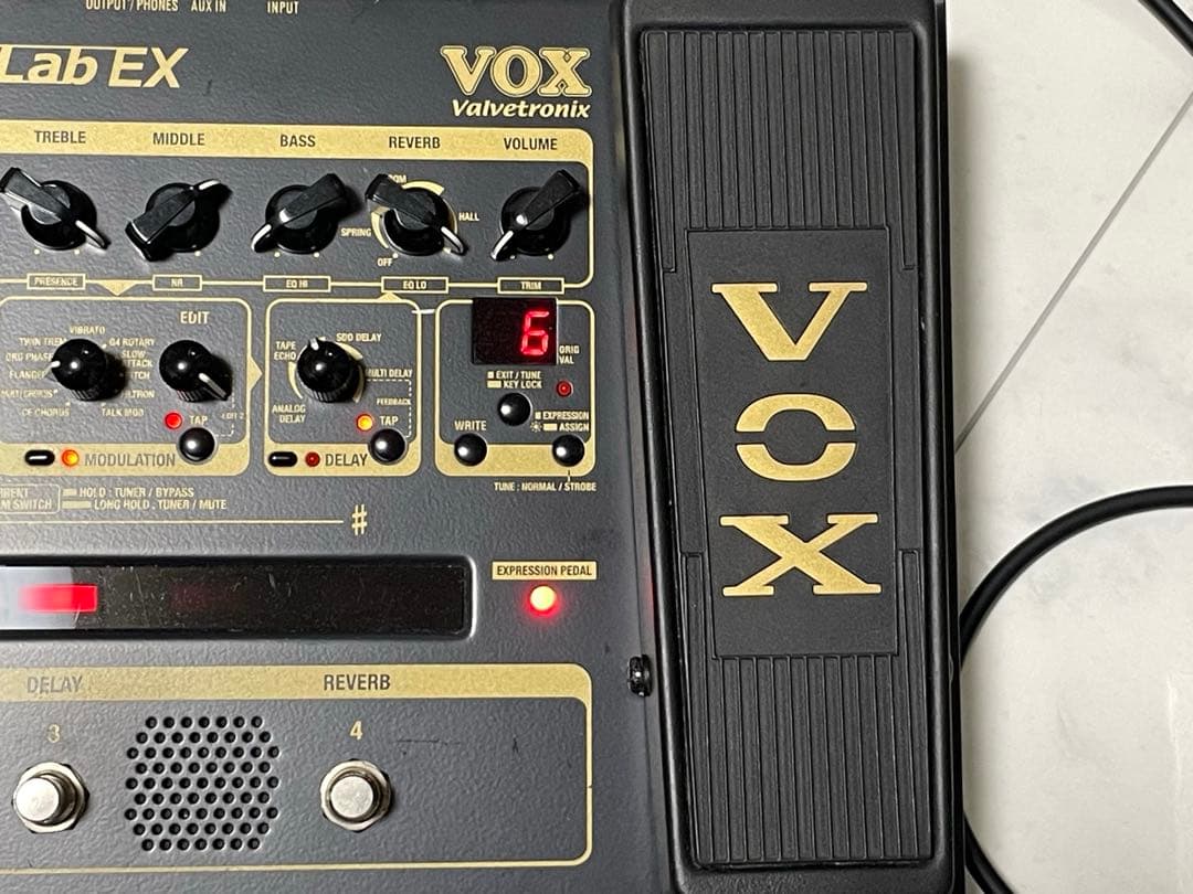 【動作確認済】VOX ToneLab EX ギターマルチエフェクター【ケース付】