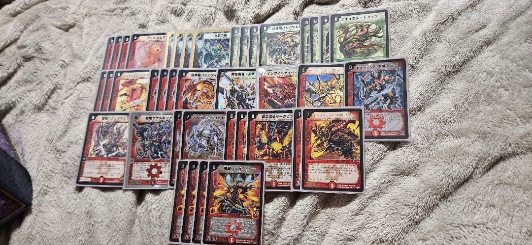 デュエマクラシック08 赤緑ドラゴン デッキ スリーブ付き