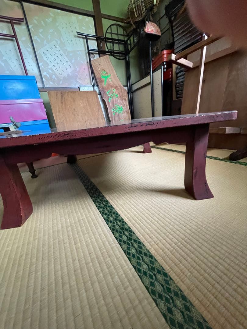 古民具、和アンティーク/座卓/レトロ・テーブル・古民家