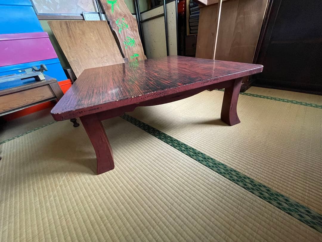 古民具、和アンティーク/座卓/レトロ・テーブル・古民家