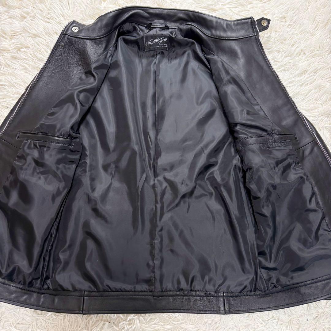 ラトルトラップ　シングルライダース　レザージャケット