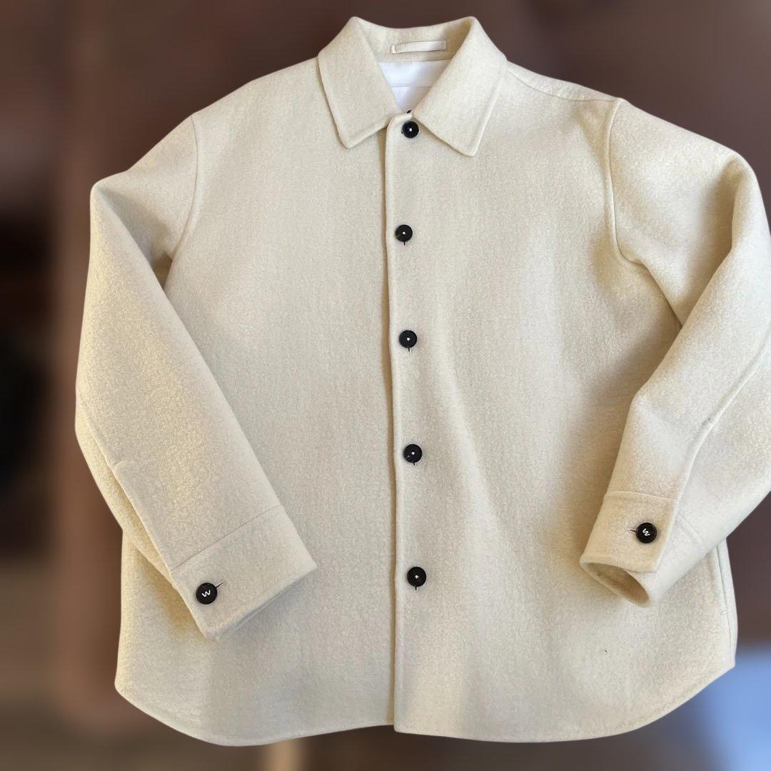 パンナコッタ様　ジルサンダー　ワードローブ　クリーム色 ジャケット　48