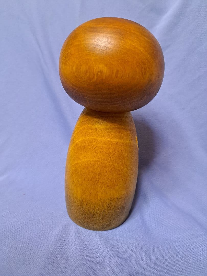 渡辺雄二/秋色　関口としお作/笑顔　里の子/千栄作　創作こけし　3点セット