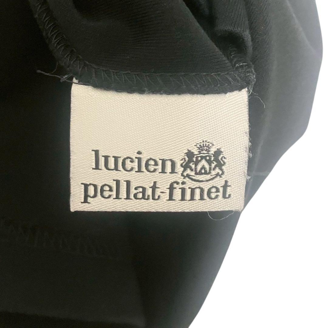 ルシアン ペラフィネ スカル刺繍 ブラック 半袖Tシャツ メンズ M〜L相当