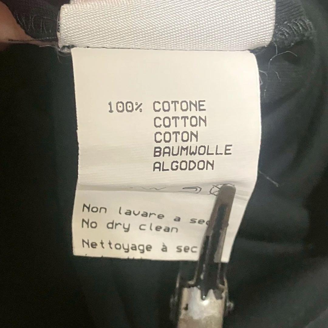 ルシアン ペラフィネ スカル刺繍 ブラック 半袖Tシャツ メンズ M〜L相当