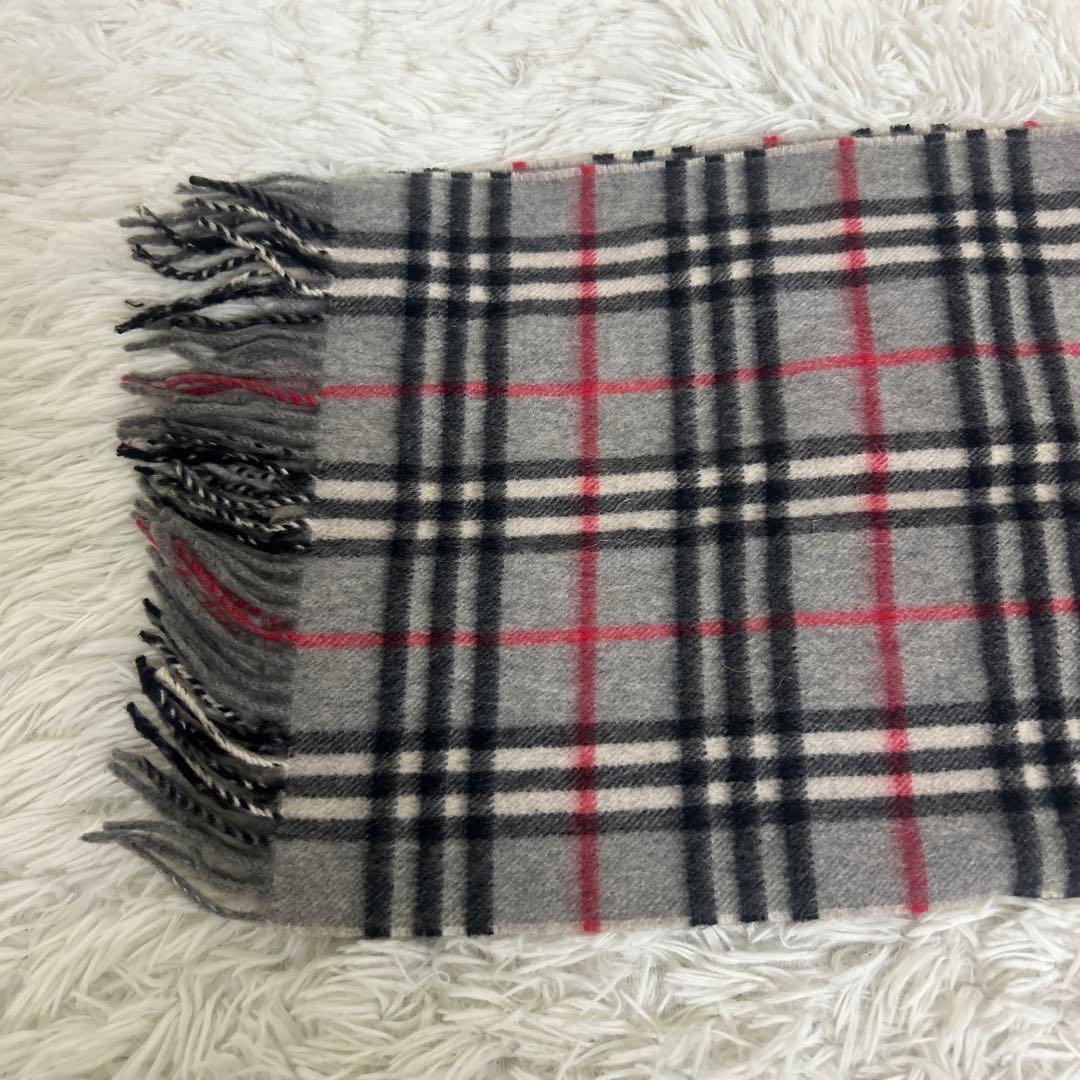 【極美品】Burberrys カシミア100% マフラー ノバチェック