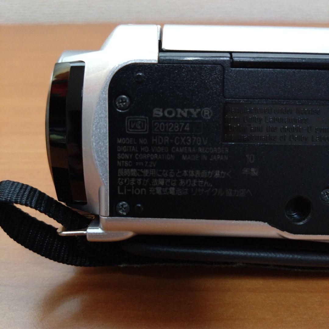動作確認済　SONY HDR-CX370V ビデオカメラ