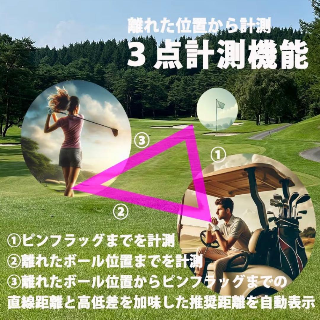 レーザーアキュラシー PINPOINT TRIANGLE レーザー距離計