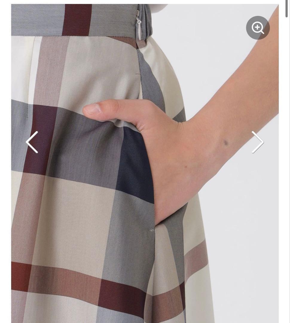 BLUE LABEL CRESTBRIDGE フレアスカート