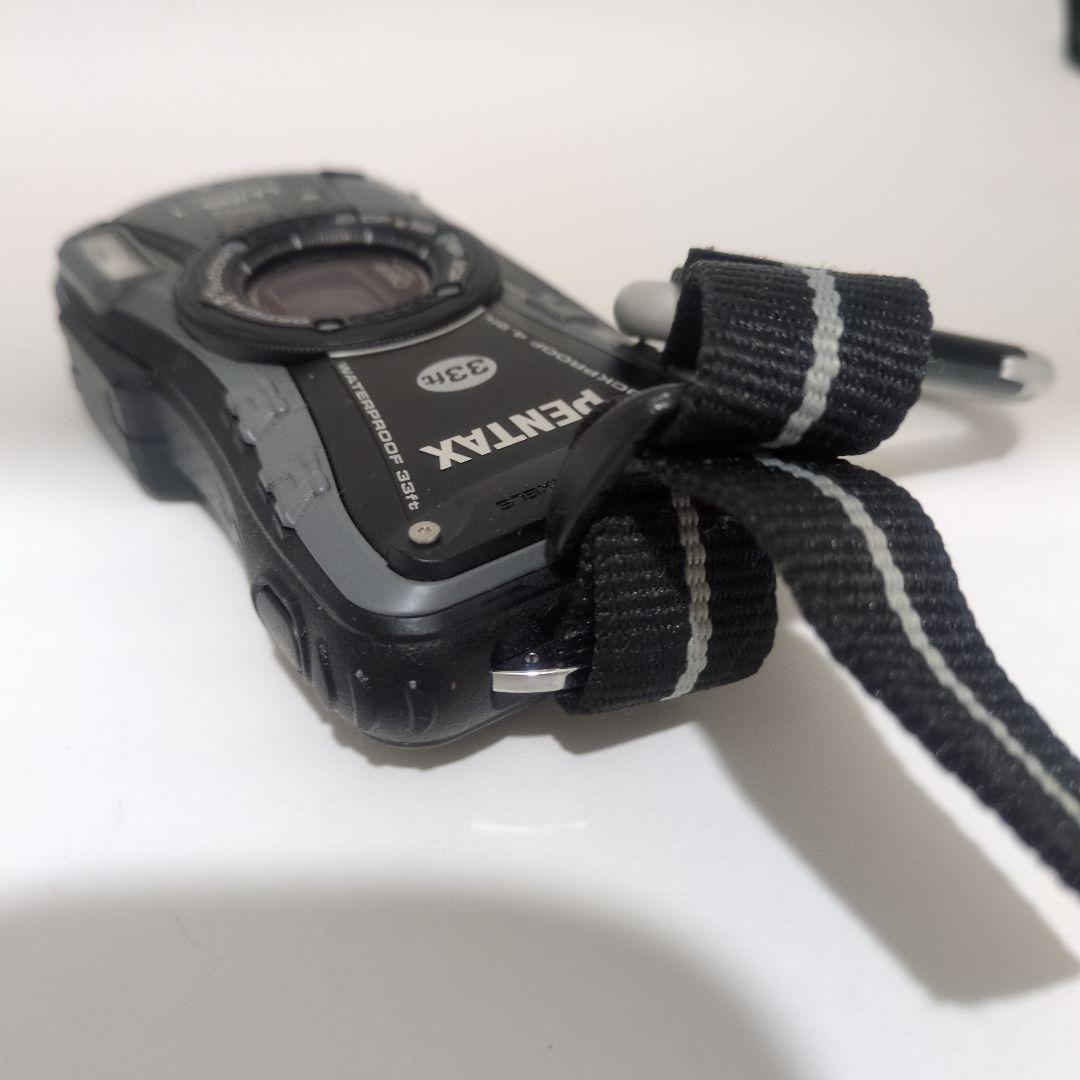 【防水カメラ】PENTAX Optio WG-1 GPS ブラック×グレー