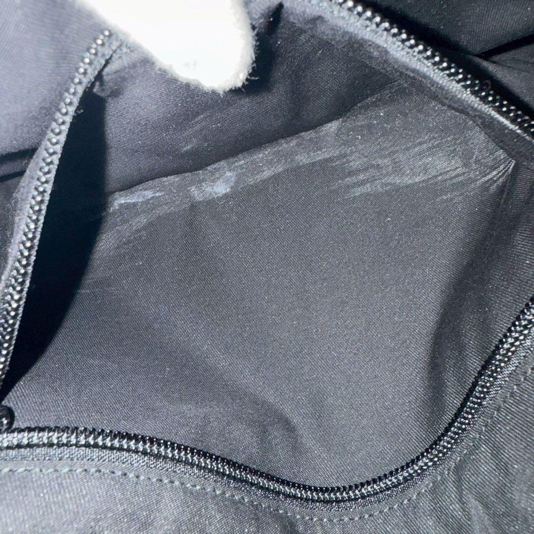 グッチ ショルダーバッグ GGキャンバス GG柄 ブラックレザー 黒色