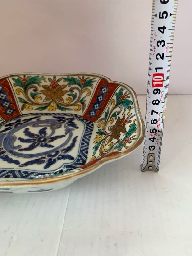 古伊万里　赤絵　大鉢　送料込み