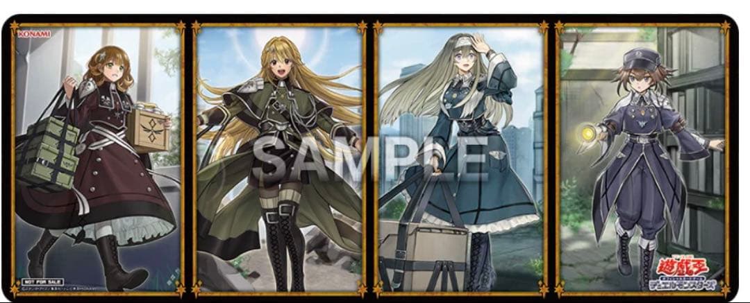 【遊戯王カード】エクソシスター プレイマット&デッキケース【2点セット！】