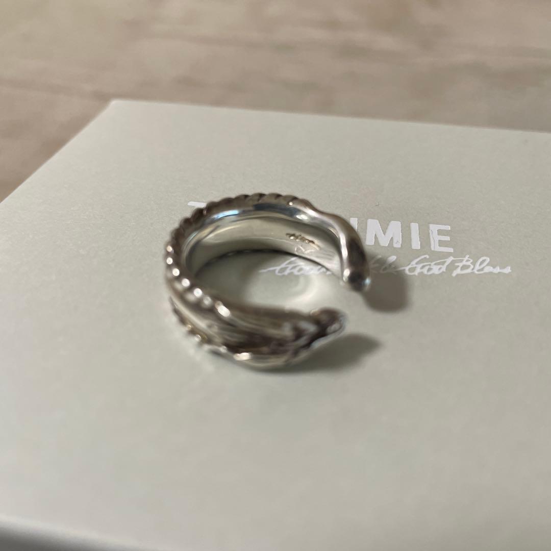 CRIMIE PYRAMID ROPE STUDS RING 11号　クライミー