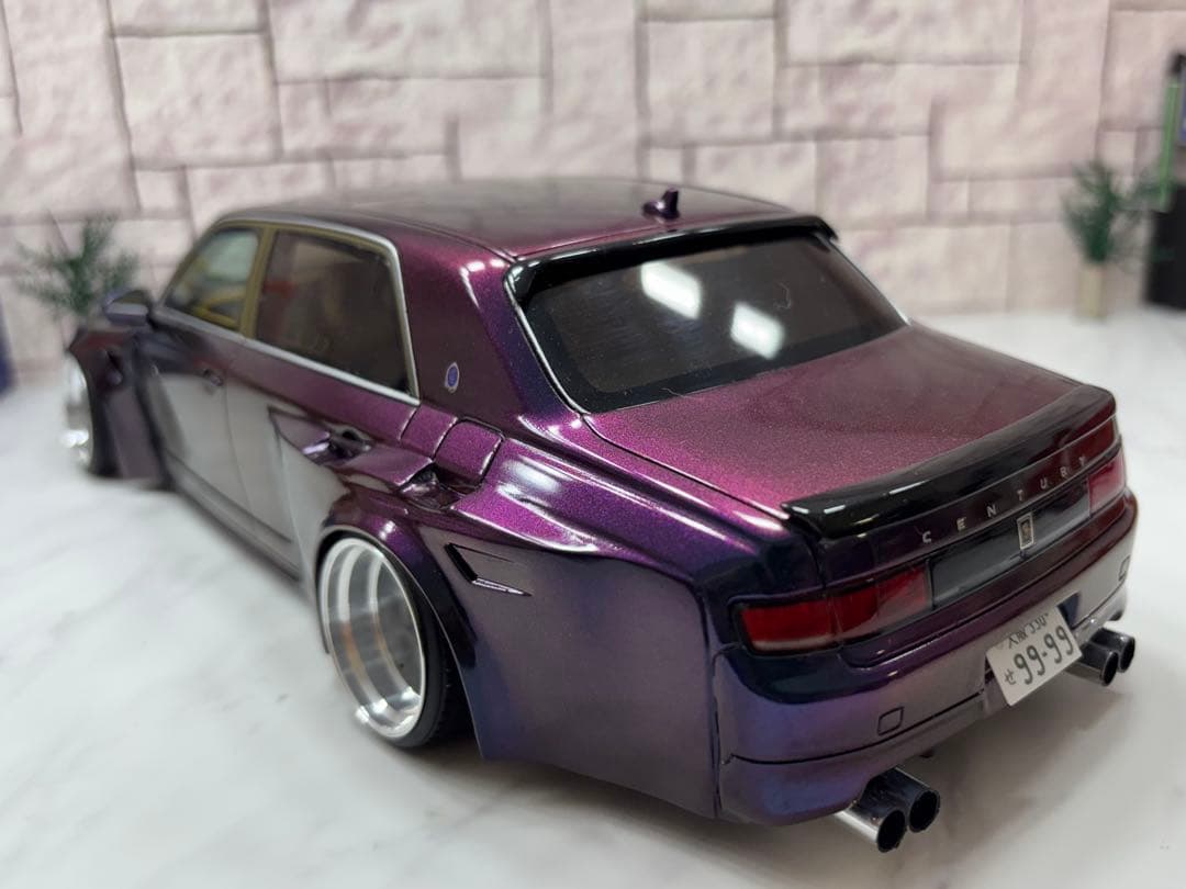 1/18ミニカー 新型センチュリー BBS-LM超深リムワイドブリスターカスタム