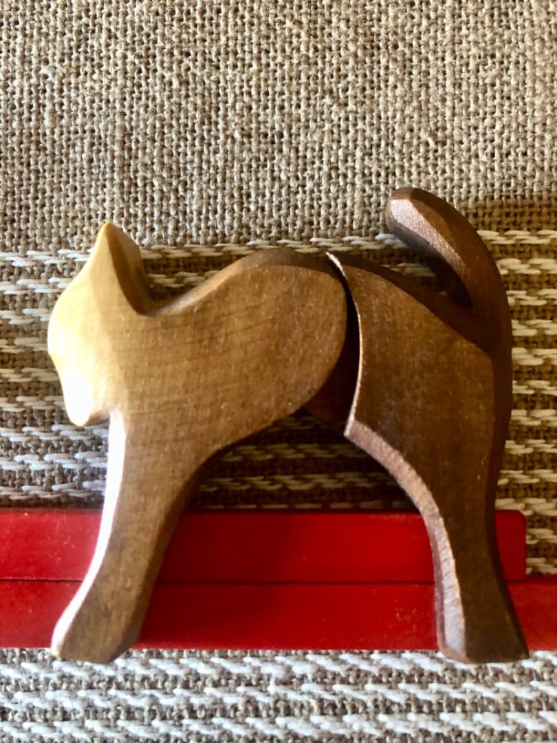 ドイツ製　デコア　犬とねこの対決？　廃盤