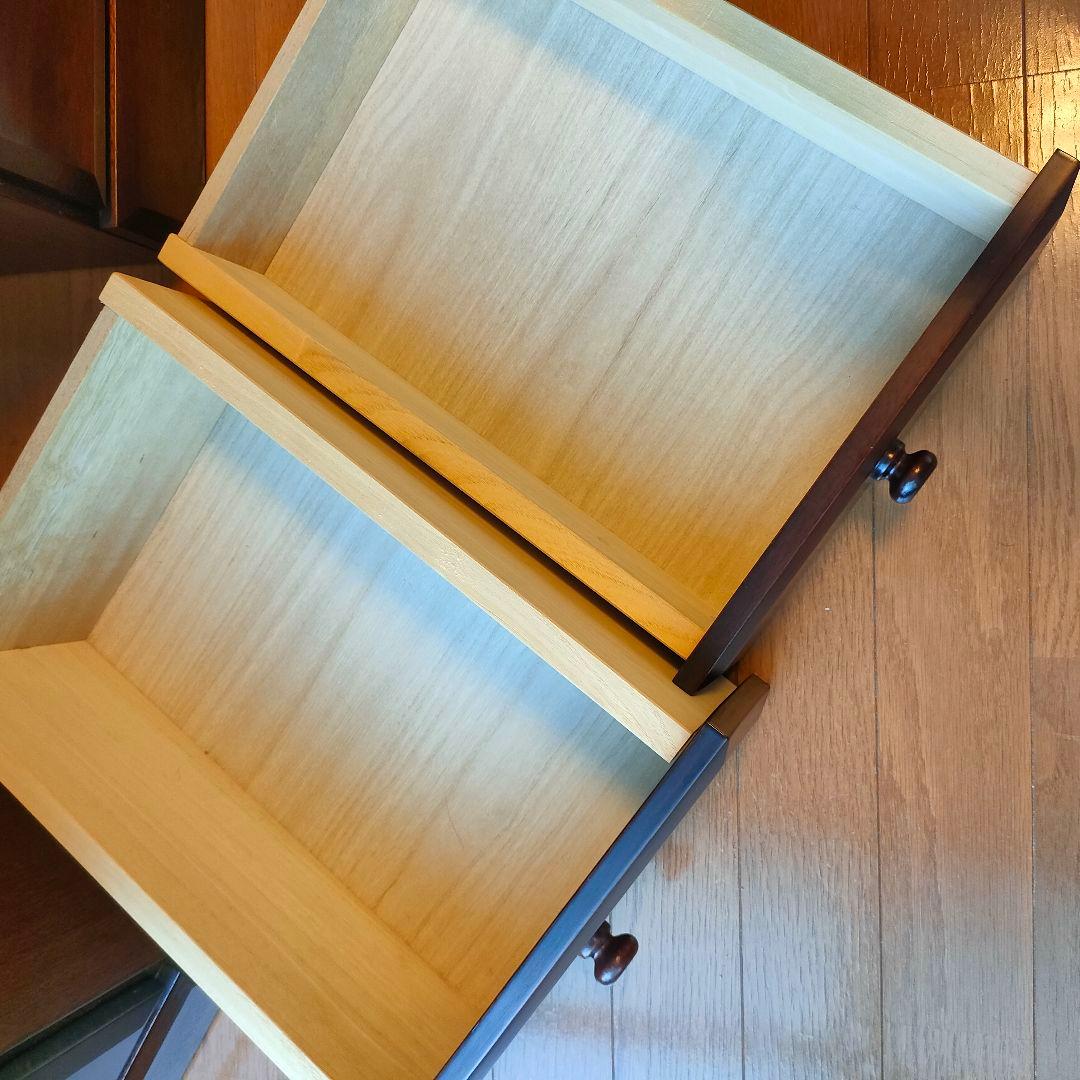 5段チェスト　日本民芸　高級感 幅31奥行き42高さ86センチ　レトロ　昭和