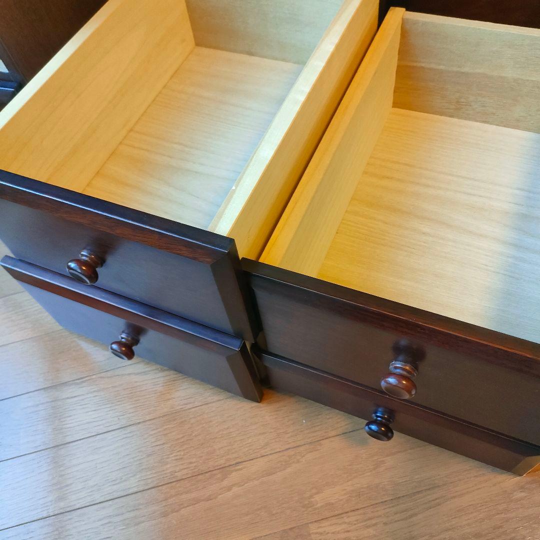 5段チェスト　日本民芸　高級感 幅31奥行き42高さ86センチ　レトロ　昭和