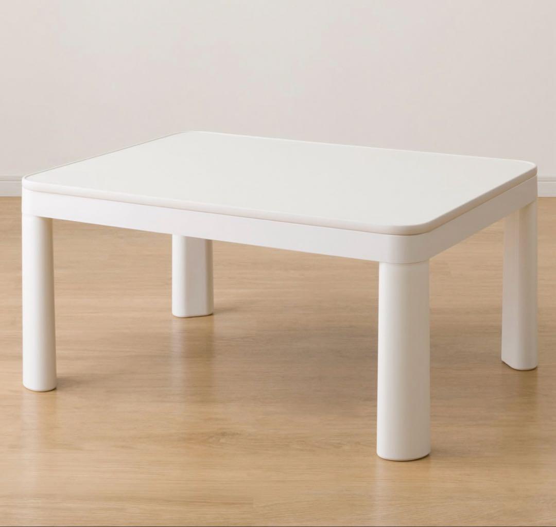 最終値下げ！美品！ニトリ　リバーシブル天板付きこたつ こたつ布団セット