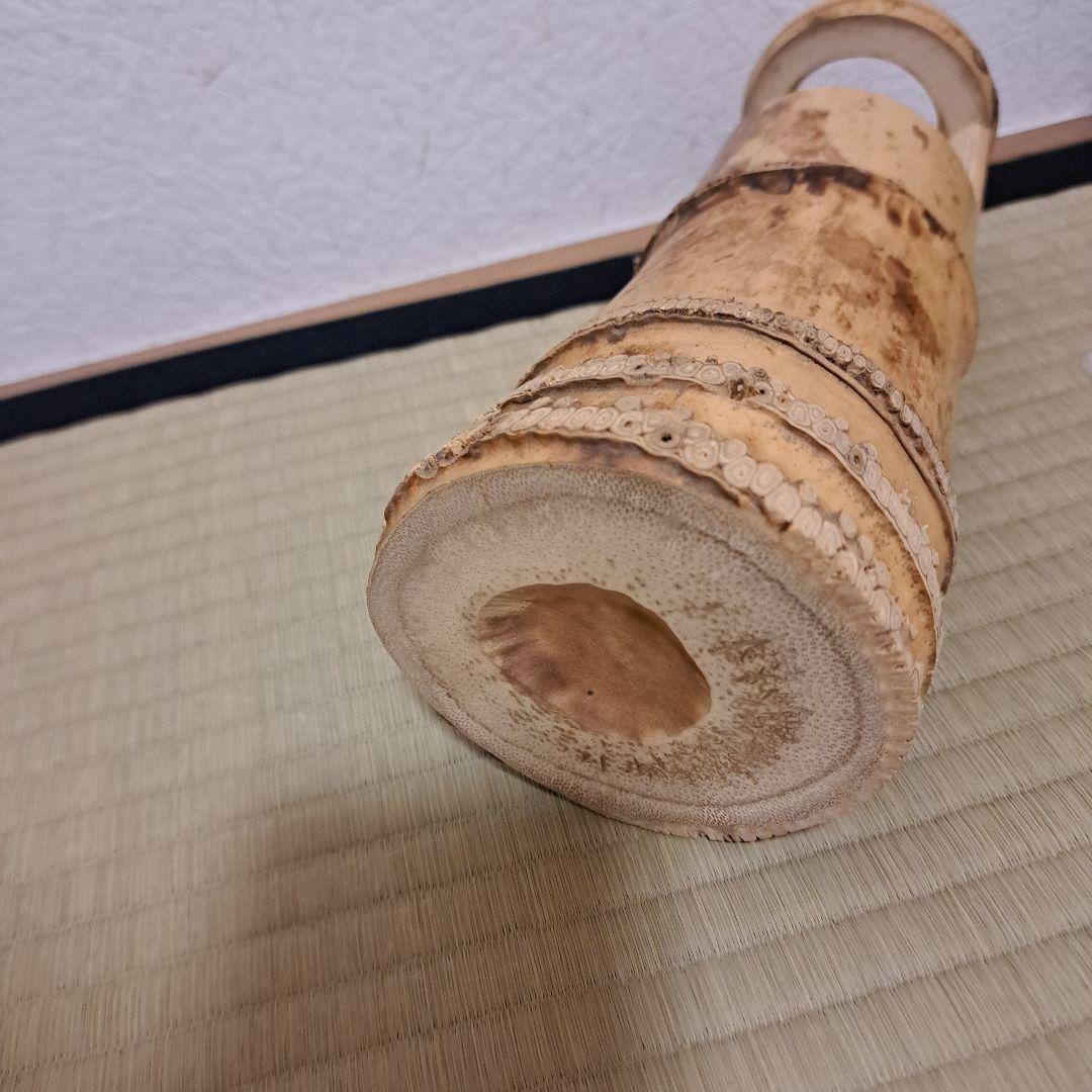 さくまる　一重切花入、唐銅花入、楽茶碗×2 菓子器×2 茶碗×2