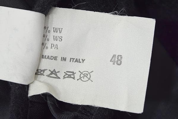 イタリア製 STRETTA DI MANO カシミヤ混ウール アイコンコート48