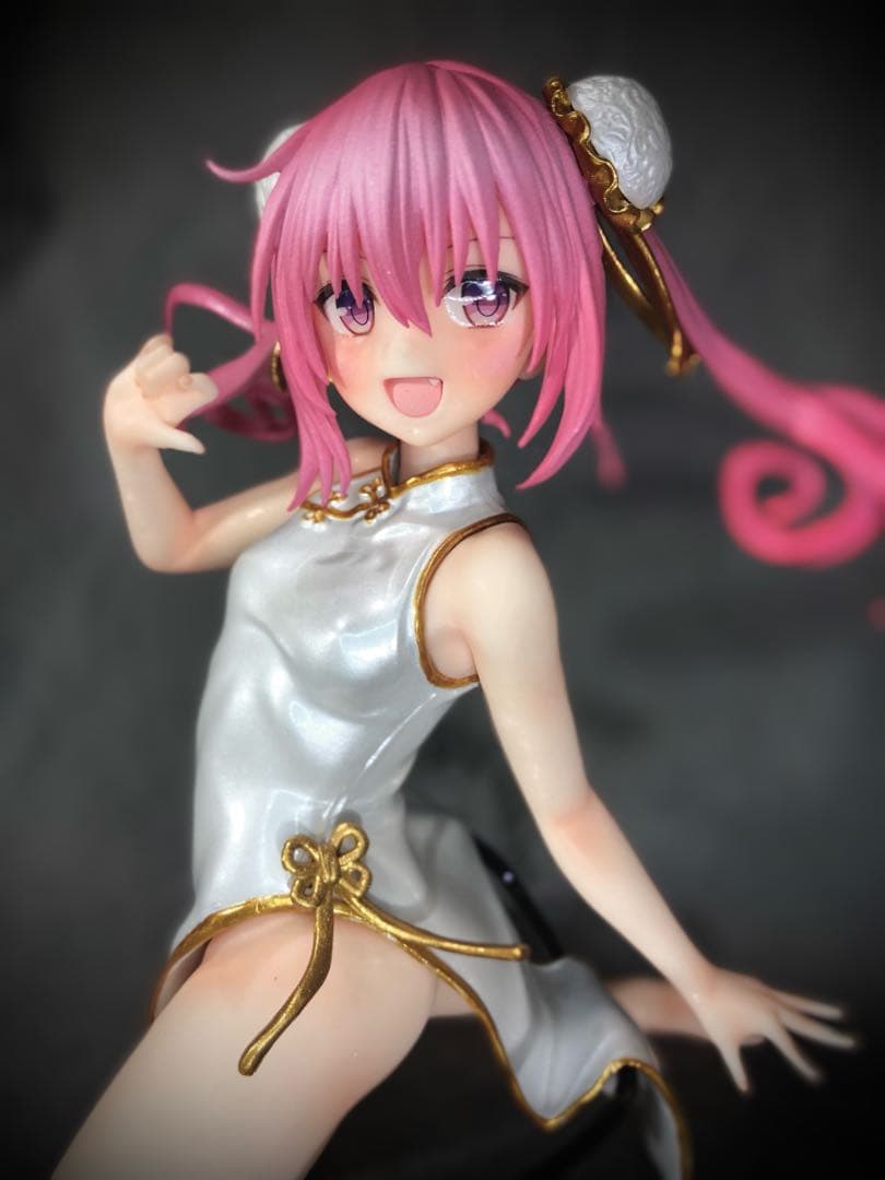 ToLOVEる　とらぶる　ナナ　フィギュア　リペイント　元箱付き　チャイナドレス