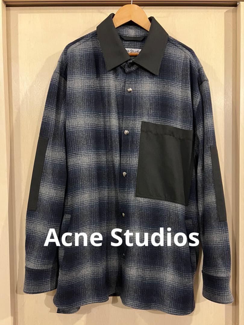 Acne Studios サイズ54 ウールシャツジャケット