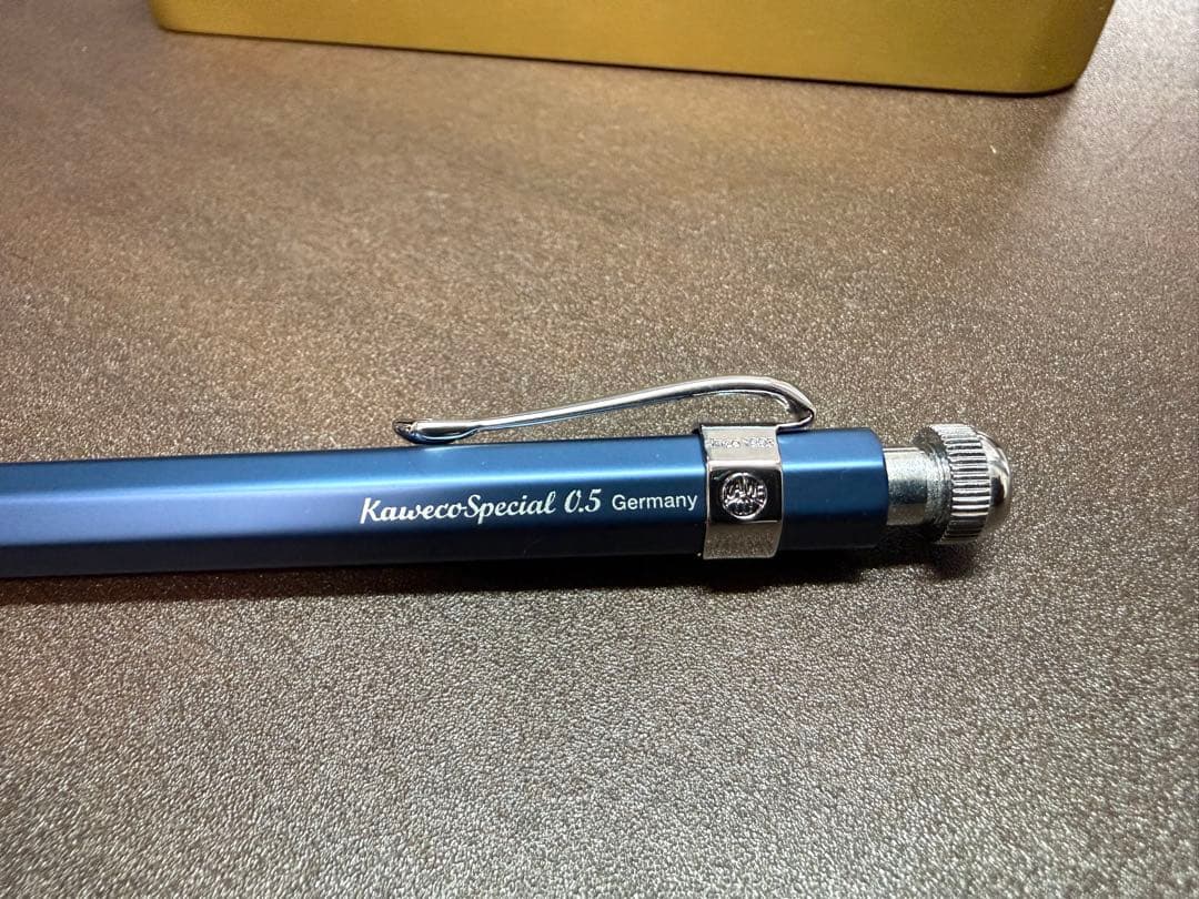 カヴェコスペシャルブルーエディション0.5シャープペンシルクリップ付き