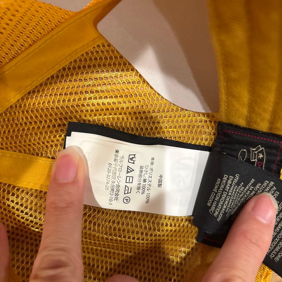 新品　RRL ダブルアールエル　Ralph Laurenメッシュキャップ
