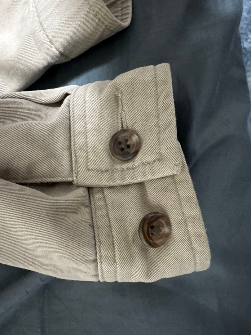 希少 Ralph Lauren ジップアップジャケット　ラルフローレン ベージュ