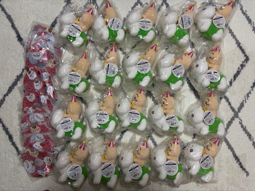 ちいかわらんど　ぴーぽぽぬいぐるみ うさぎ