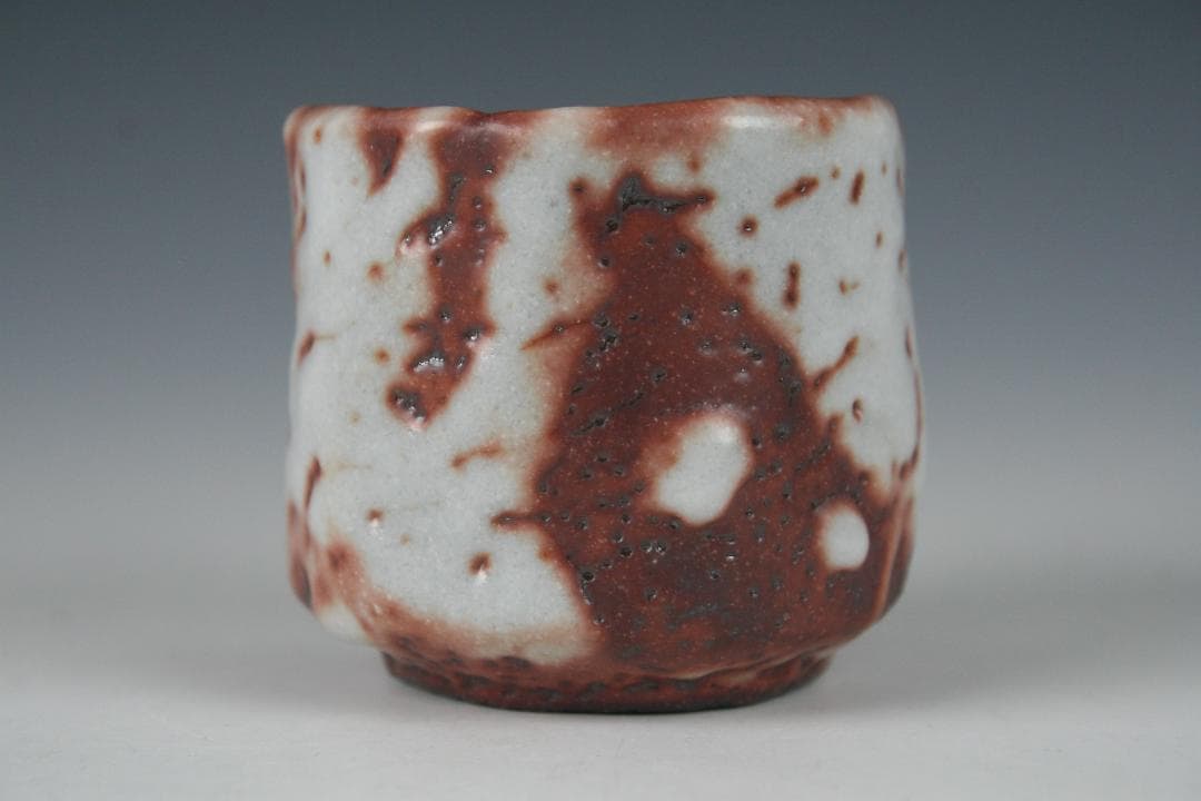 美濃焼　加藤 健　赤志野ぐい呑　11