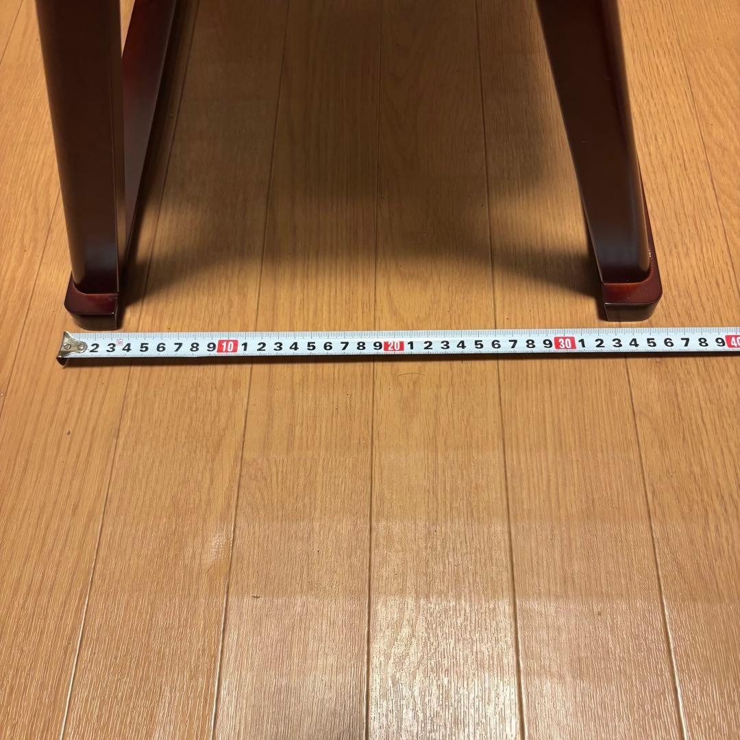 本堂用椅子 4個セット スツール　重ねて保管