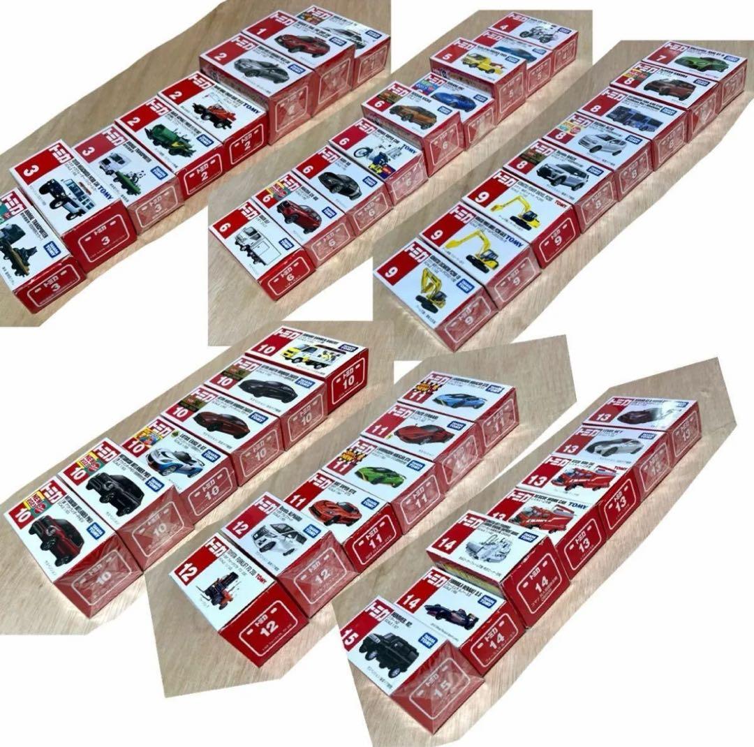 トミカ　レア　まとめ売り159台　No.1〜No.50