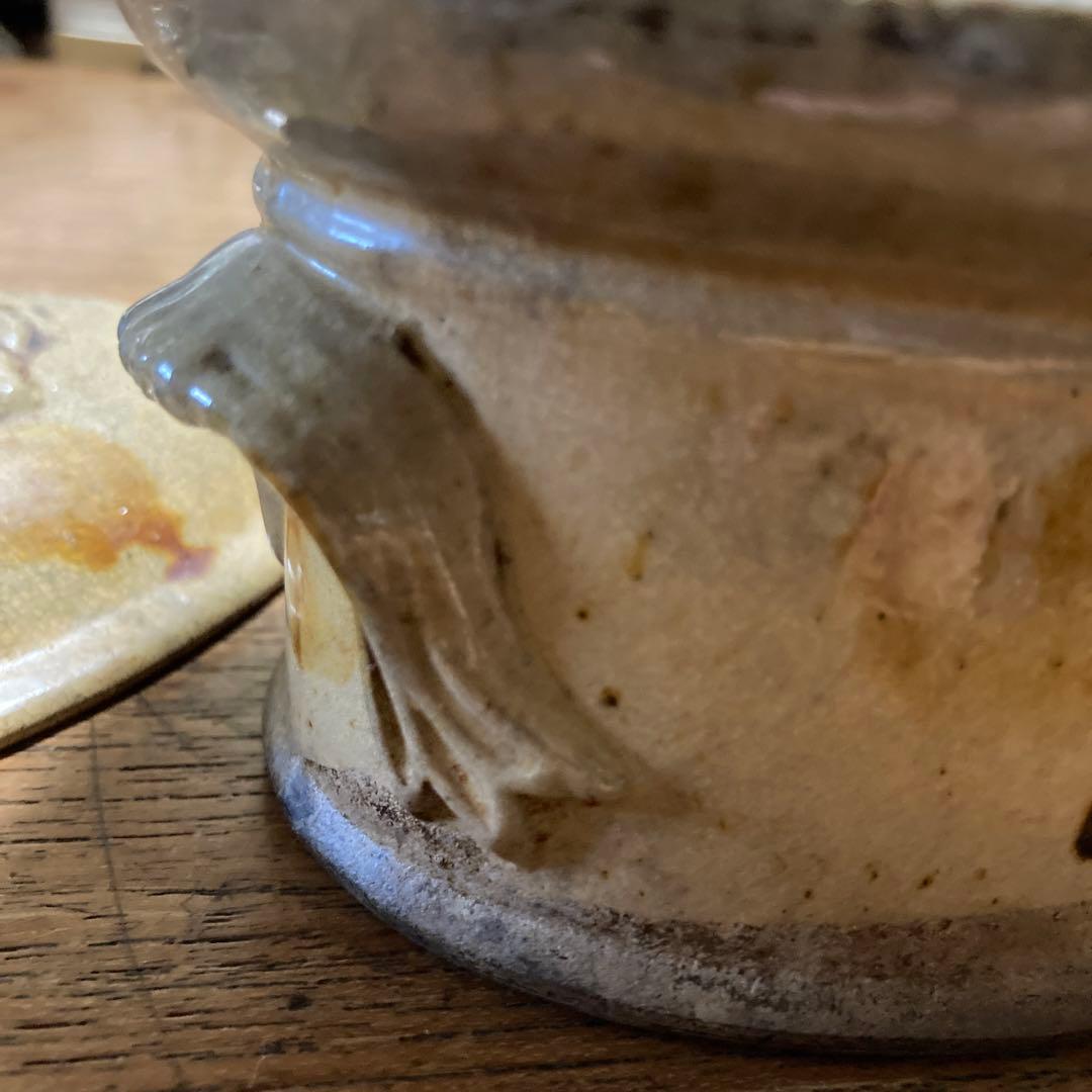 フランスアンティーク　テリーヌポット