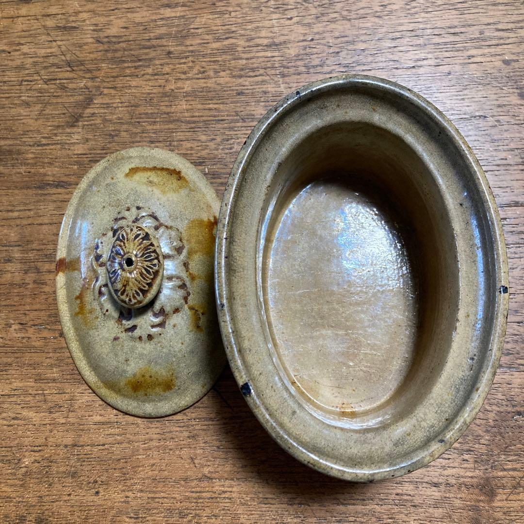 フランスアンティーク　テリーヌポット