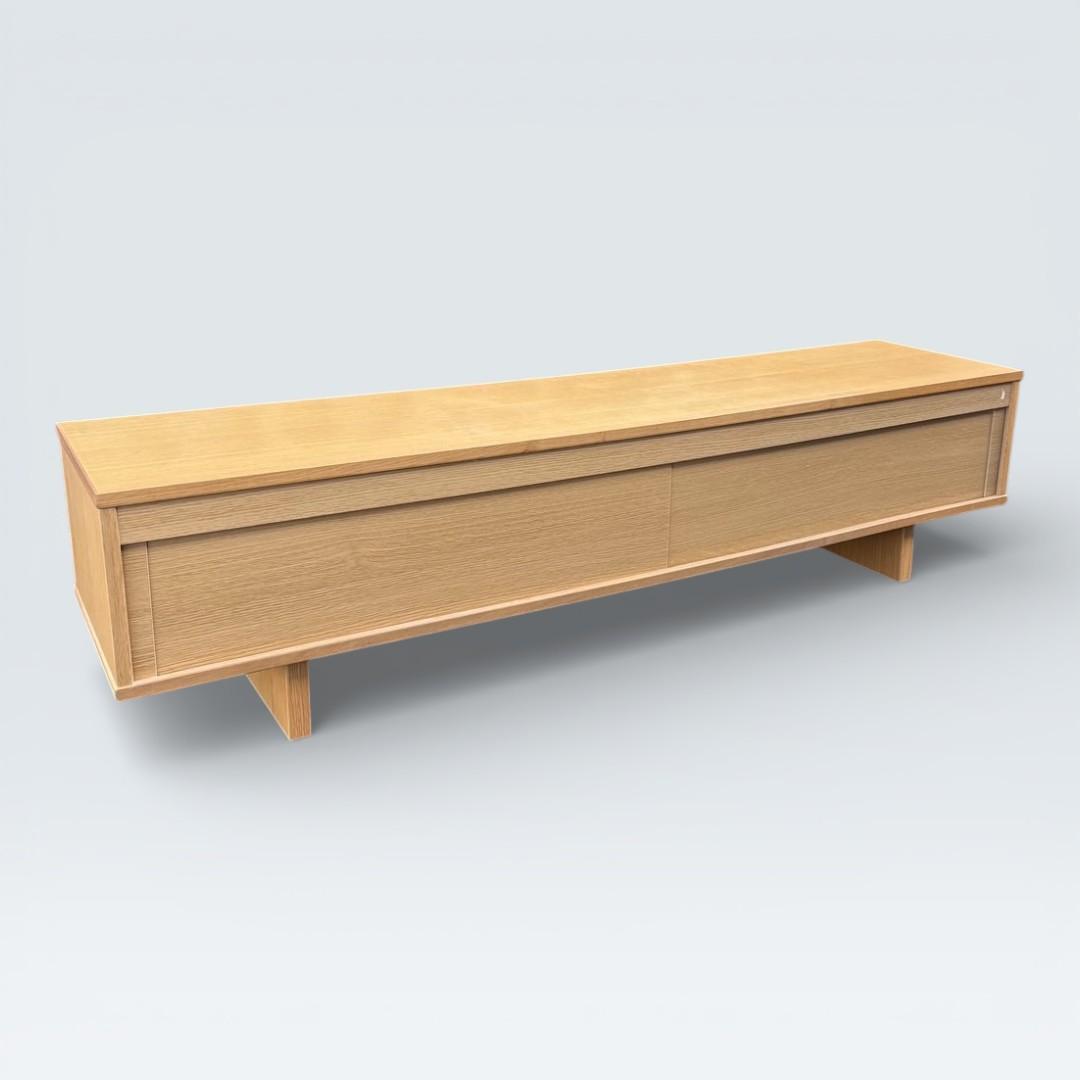 無印良品 MUJI オーク材 AVラック テレビボード 幅150cm たのメル便