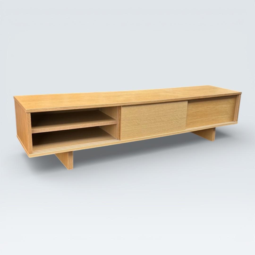 無印良品 MUJI オーク材 AVラック テレビボード 幅150cm たのメル便