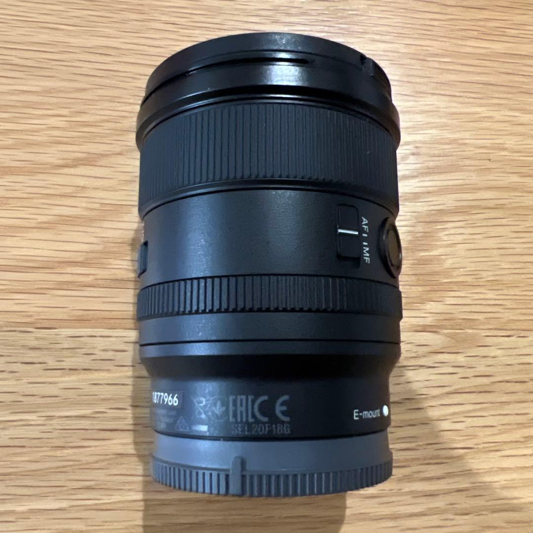 レンズ(単焦点) SONY FE20mm F1.8G