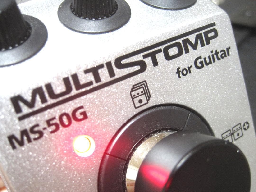 ZOOM MULTI STOMP MS-50G マルチエフェクター