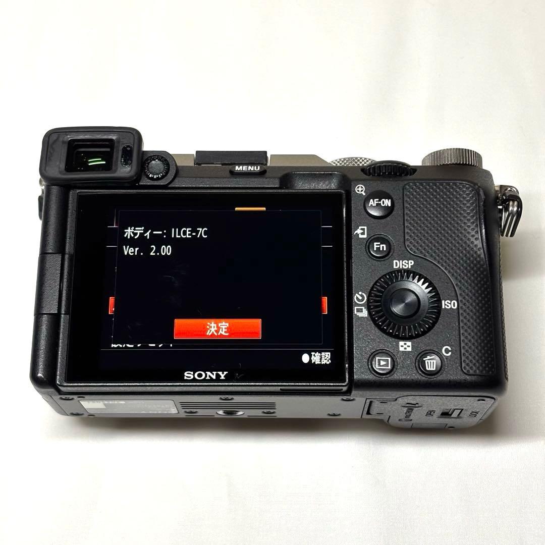 SONY α7C ILCE-7C フルサイズ ミラーレス一眼 動作確認済み