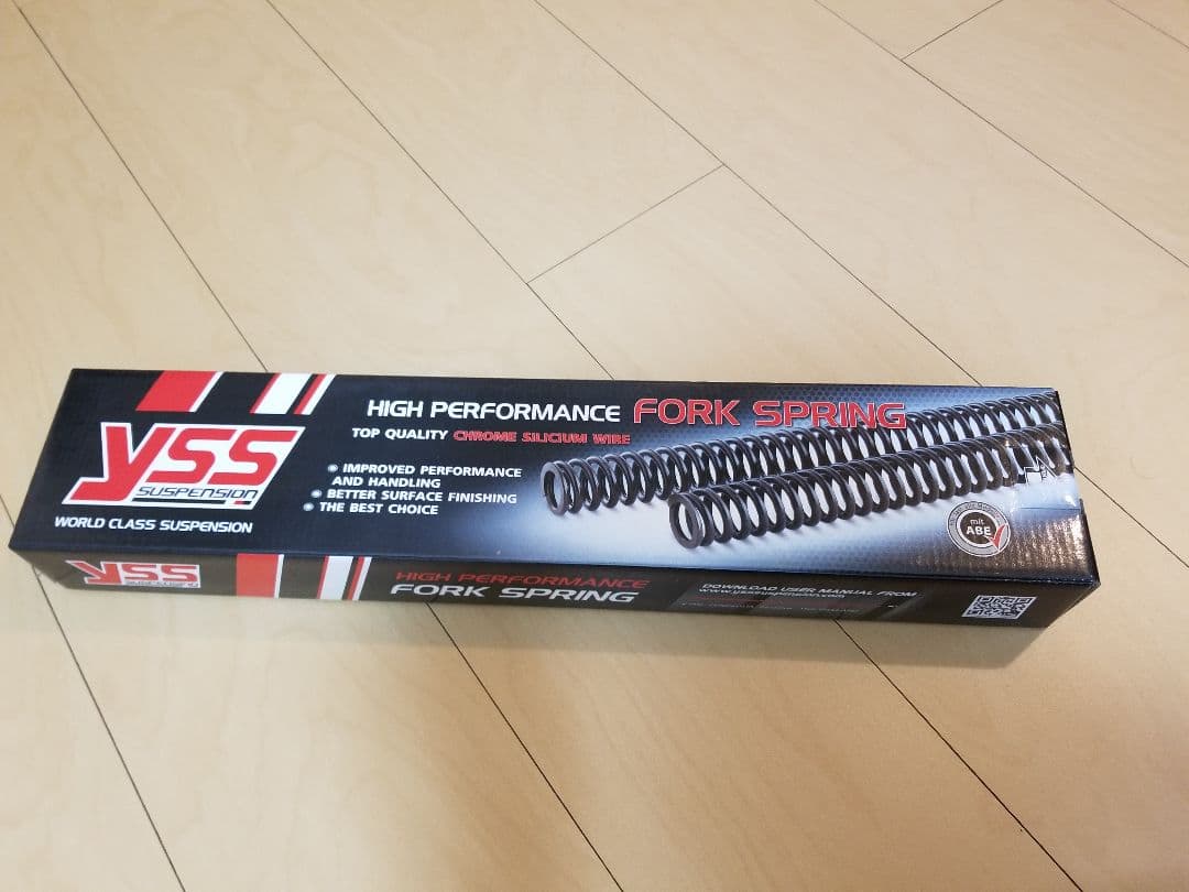 YSS フロントフォークスプリング 122-130490010