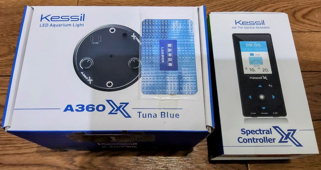 廃盤! Kessil A360X Tuna Blue スペクトルコントローラー付