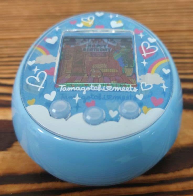 【動作確認済み】たまごっちみーつ【メルヘンみーつver.ブルー】説明書付き