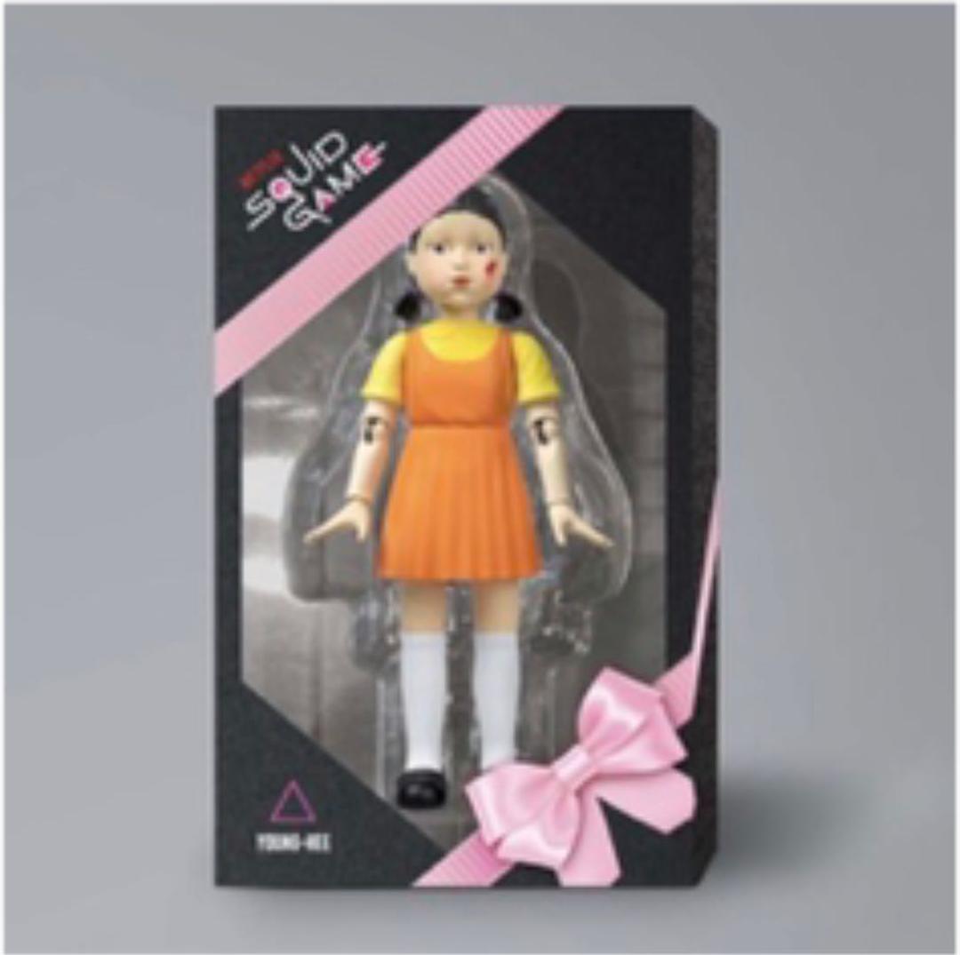 FWENCLUB Netflix イカゲーム ヨンヒ 人形 Squid Game