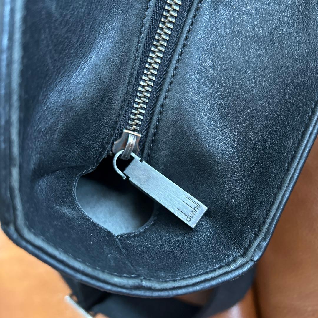 「最終価格」ダンヒル　ビジネスバッグ　馬革